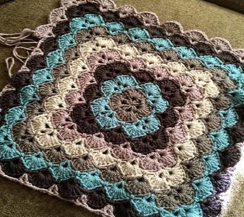 Shell Stitch Baby Blanket - CROCHET STEP BY STEP