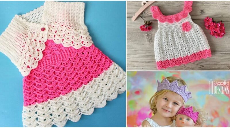 Baby Princess Dress Free Crochet Patterns - CROCHET STEP BY STEP