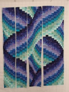 Read more about the article Twisted Bargello Quilt