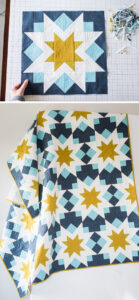 Read more about the article Night Stars Quilt Pattern