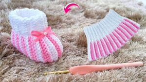 Read more about the article ZAPATITO TEJIDO A CROCHET