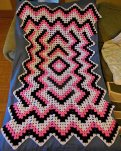 Read more about the article Drop in the Pond Lap Blanket